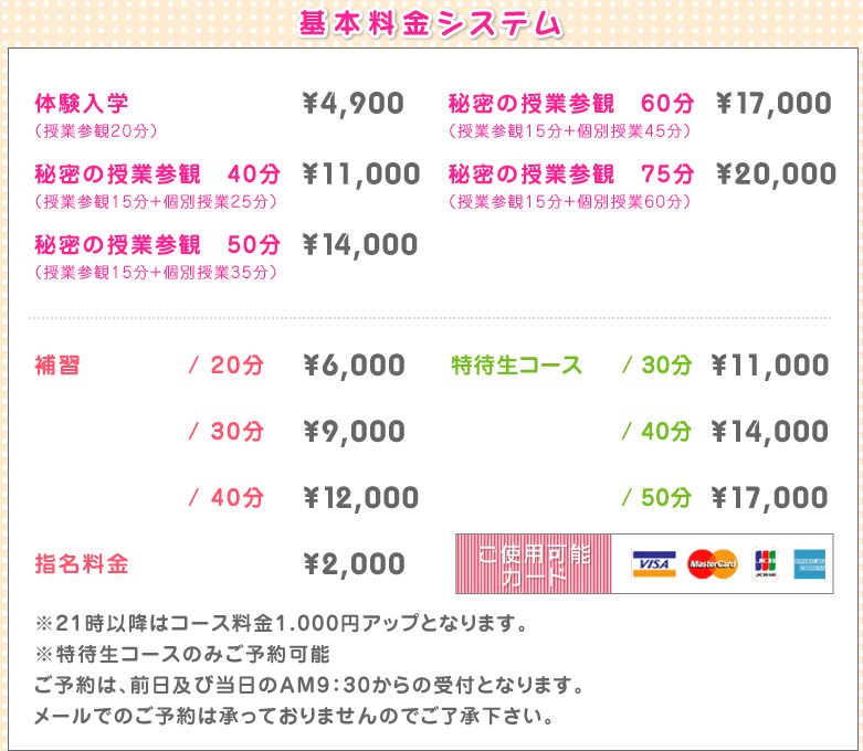 基本料金システム